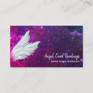 Carte De Visite *~* Cosmos Galaxy Angel Wings Stars Universe