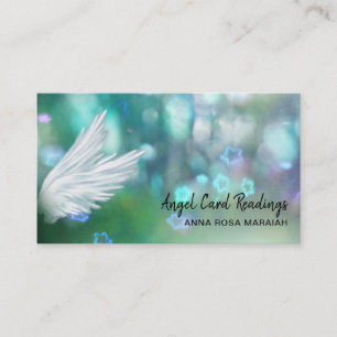 Carte De Visite *~* Cosmos Stars Galaxy Angel Wing Pastel Universe