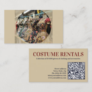 Carte De Visite Costume de location Maison Master Tailor Classic N