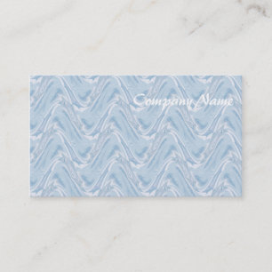 Carte De Visite Coton Bonbons Bleu Abstrait