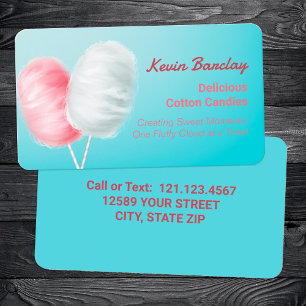 Carte De Visite Coton Candy