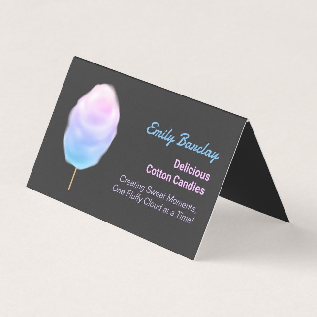 Carte De Visite Coton Candy (Devant)