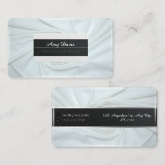 Carte De Visite couchage affaires douces et chaudes couvertures
