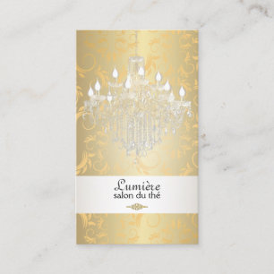 Carte De Visite Couleur en cristal de PixDezines chandelier/DIY