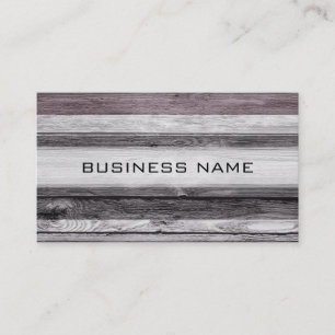 Carte De Visite Couleur vintage en bois #25