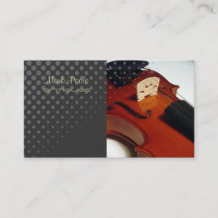 Carte De Visite Couleur violon/do-it-yourself PixDezines