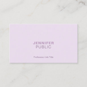Carte De Visite Couleurs harmoniques tendance Professionnel Élégan