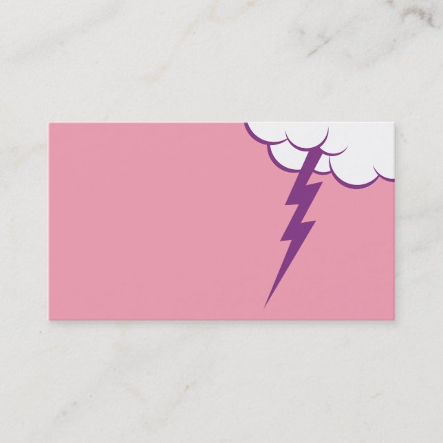 Carte De Visite Coup | Raspbermelon de nuage (Devant)
