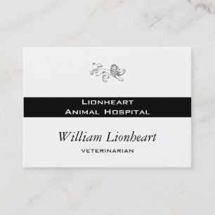 Carte De Visite Courant ou lion de progression