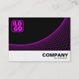 Carte De Visite Courbe pieds - Magenta