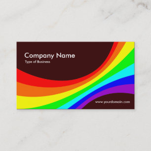 Carte De Visite Courbe spectrale II - Brown foncé 330000