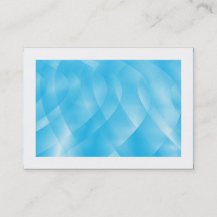 Carte De Visite Courbes bleues (ordonnées)