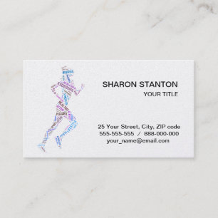 Carte De Visite Coureur