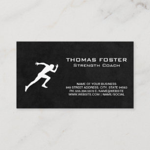 Carte De Visite Coureur   Condition physique