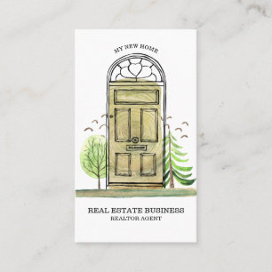 Carte De Visite Courtier agent immobilier New Home