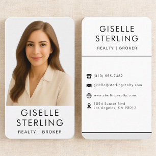 Carte De Visite Courtier immobilier