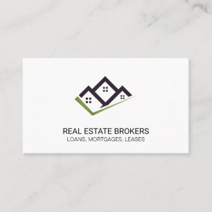 Carte De Visite Courtiers en immobilier Propriété