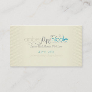Carte De Visite Coutume ambre de la photographie de Nicole