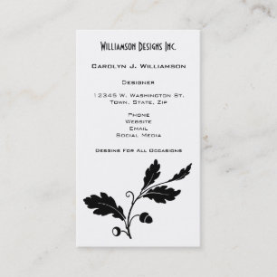 Carte De Visite Coutume contagieuse de blanc de noir de conception