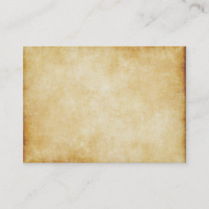 Carte De Visite Coutume d'arrière - plan de papier parcheminé
