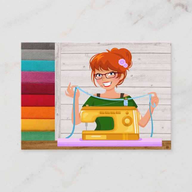 Carte De Visite Couture / Coiffure / Mode - SRF (Devant)