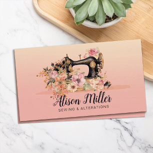 Carte De Visite Couture et retouches - Art de style vintage