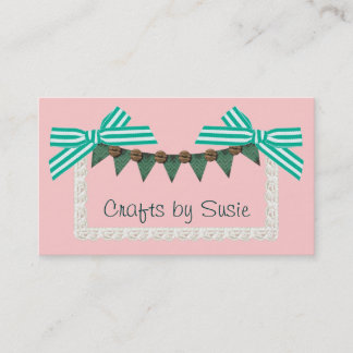 Carte De Visite Couture faite sur commande de métiers de couleur