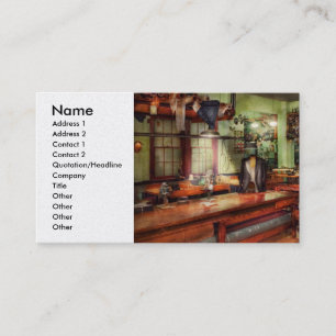 Carte De Visite Couture - industrielle - du magasin de sueur