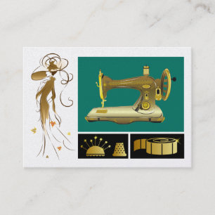 Carte De Visite Couture / Mode / Coiffeuse