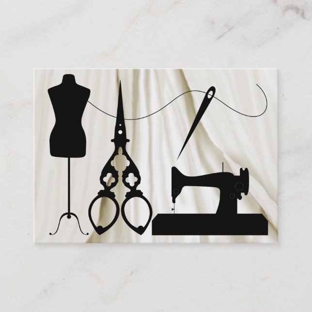 Carte De Visite Couture révisée 1A / Mode / Fauteuil (Devant)