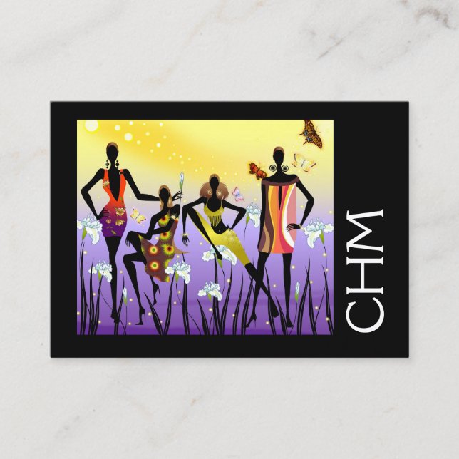 Carte De Visite Couture/Seamstress/Mode - SRF (Devant)