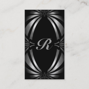 Carte De Visite Couturier élégant professionnel de monogramme