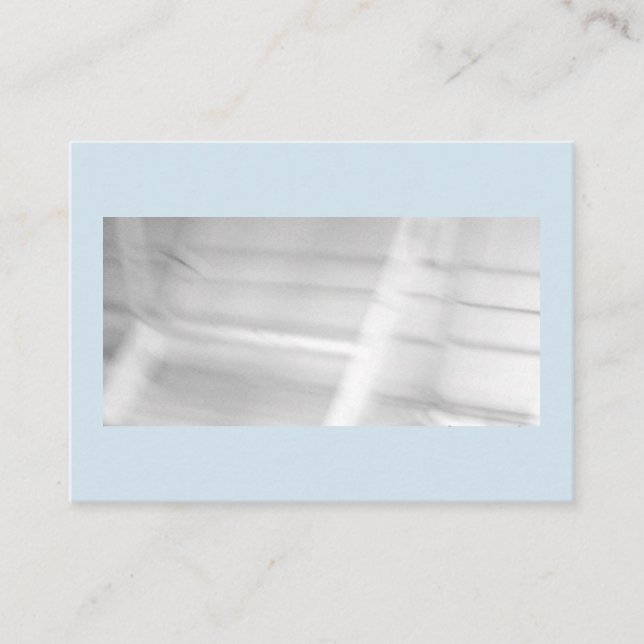 Carte De Visite Couverture de neige (Devant)