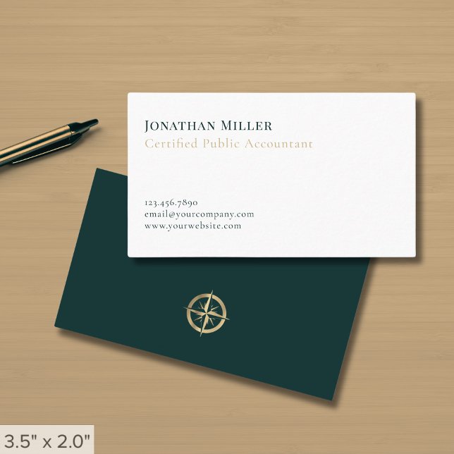 Carte De Visite CPA minimaliste moderne (Créateur téléchargé)