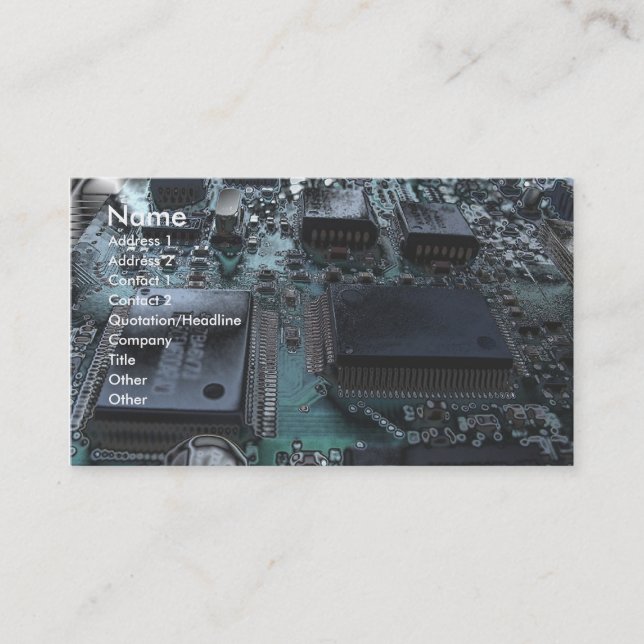 CARTE DE VISITE CPU (Devant)