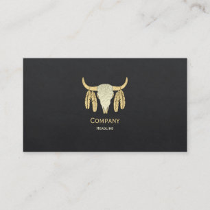 Carte De Visite Crâne de buffle