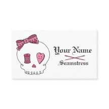 Crâne de couture (rose)