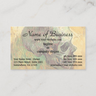 Carte De Visite Crâne par Vincent van Gogh