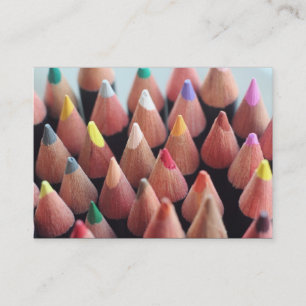 Carte De Visite Crayons de couleur