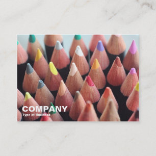 Carte De Visite Crayons de couleur