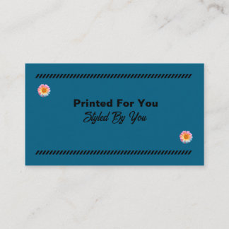 Carte de visite créatif