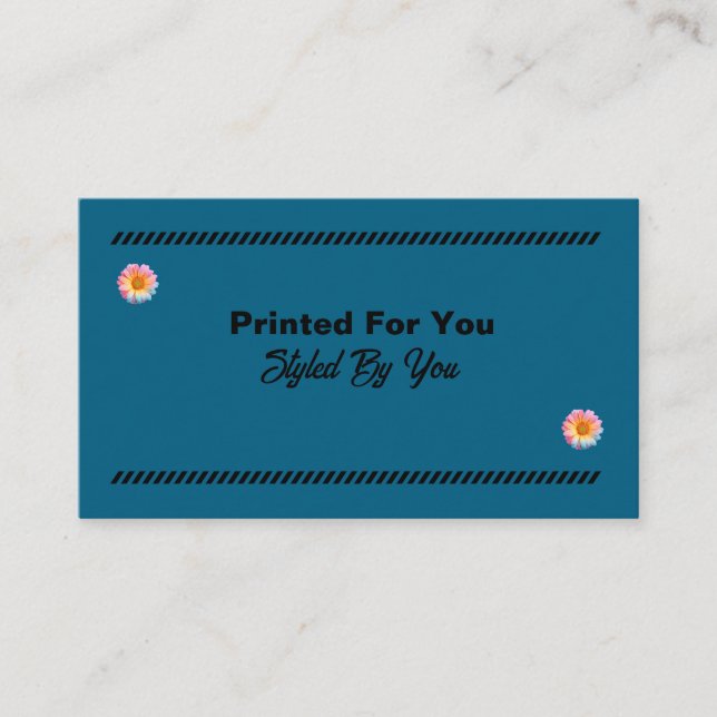 Carte de visite créatif (Devant)