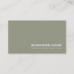 Carte De Visite Créative minimaliste moderne Monogramme ordinaire 
