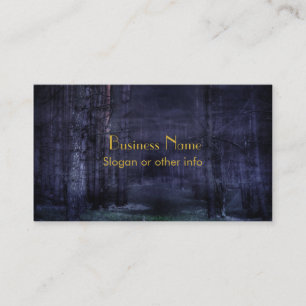 Carte De Visite Creepy forest