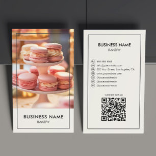 Carte De Visite Créer votre propre boutique de gâteaux de boulange