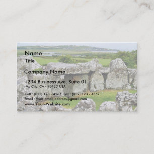 Carte De Visite Creevykeel lapide les tombes 4 de cour de