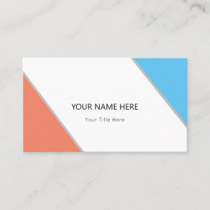 Carte De Visite Créez votre propre