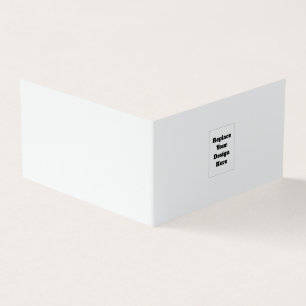 Carte De Visite Créez Votre Propre blanc