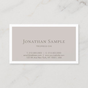 Carte De Visite Créez votre propre design graphique élégant et 