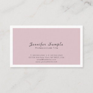 Carte De Visite Créez votre propre design moderne et professionne